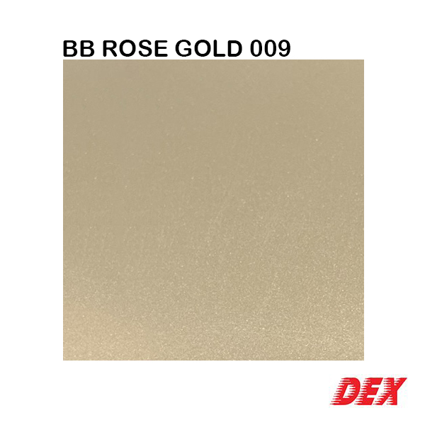 DEX BB Rose Gold 009 Beadblast Finish